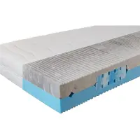 Beco Komfortschaummatratze 2 Dreams, 2 in 1 Wendematratze mit soften Gelschaum Einlagen, 21 cm Komforthöhe, 7 ergonomische Liegezonen - Größe: 120 x 200 cm, Härtegrad: H3 & H4 (80 kg - 140 kg)