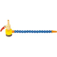 Elmag Magnet mit flexiblem Kühlmittelschlauch, Segmentlänge inkl. Düse 210mm, Schlauchanschluss Ø 9mm