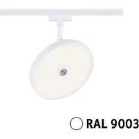 Paulmann URail LED-Spot Hildor, signalweiß, 3.000K, step-dim