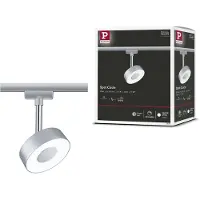 Paulmann URail LED-Spot Circle, dimmbar, 4.000K, chrom