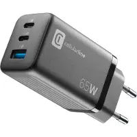 Cellularline Multipower Micro 65W, Drinnen, AC, Schwarz