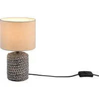 TRIO Tischleuchte Mala aus Keramik, Ø 15 cm