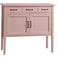 Casa Padrino Landhausstil Kommode mit 3 Schubladen und 2 Türen Rosa 100 x 41 x H. 90 cm - Landhausstil Möbel