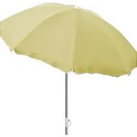 Mojawo Sonnenschirm rund Ø1,80m beige Nylon