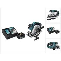 Makita DSS 611 RF1 Akku Handkreissäge 18 V 165 mm + 1x Akku 3,0 Ah + Ladegerät