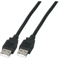 Efbe-Schott EFB Elektronik K5204.1, 1 m, USB A, USB A, USB 2.0, 0,48 Gbit/s, Schwarz