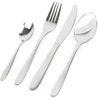 Excellent houseware Edelstahl Besteckset 16 Stücke