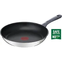 Tefal Daily Cook G7300755, Rund, Allzweckpfanne, Edelstahl, Titan, Edelstahl, Keramik, Halogen, Versiegelte Platte, Gas, Induktion