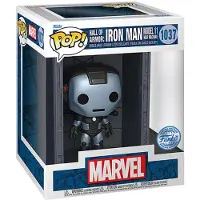 Funko POP! Marvel - Hall Of Armor Iron Man Model 11 War Machine 1037 PX Previews Exclusive - Pop! Deluxe