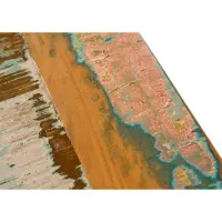 MASSIVMOEBEL24.DE MASSIVMOEBEL24 TV-Board Altholz 200x50x50 mehrfarbig lackiert NATURE OF SPIRIT #136