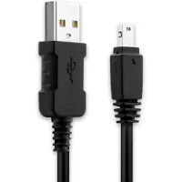 Cellonic USB A Datenkabel kompatibel mit Casio Exilim EX-FH20