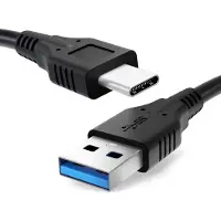 Cellonic USB A Datenkabel kompatibel mit CAT S62 Pro, S61, B40, S52, S53