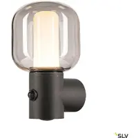 SLV Ovalisk Sensor-Außenwandleuchte CCT