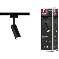 Paulmann URail LED-Spot Tubo schwarz 4.000 K