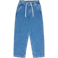 Quiksilver Sporthose "The Foam Denim", Kinder, Gr. 8, blau (2001 stone wash), Obermaterial: 99% Baumwolle, 1% Elasthan., Hosen Sporthose