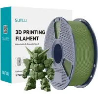 SUNLU PLA+ 2.0 Filament, 1,75mm, 1kg - Farbton: Olive Green