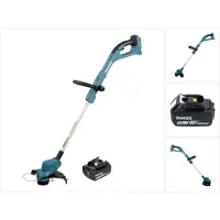 Makita DUR 193 T1 Akku Rasentrimmer 18 V 260 mm + 1x Akku 5,0 Ah - ohne Ladegerät