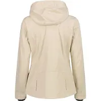 CMP Damen Softshelljacke Woman Jacket Zip Hood 39A5016-P322 46 - Cream - 46