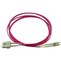 BlueOptics SFP3132FU2MK Glasfaserkabel 2 m LC SC OM4 Rot (SFP3132FU2MK)