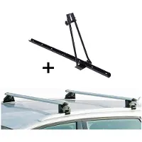 VDP Fahrradträger ORION + Relingträger CRV107A kompatibel mit Audi A4 Kombi (B8) 5 Türer 2008-2015