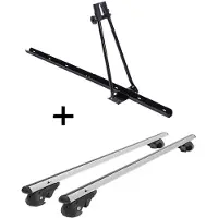 VDP Fahrradträger ORION + Relingträger VDP004 XL kompatibel mit für BMW X5 E53 1999-2006
