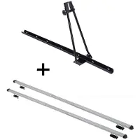 VDP Fahrradträger ORION + Dachträger RAPID kompatibel mit für Jaguar X-Type Wagon (5Türer) ab 03