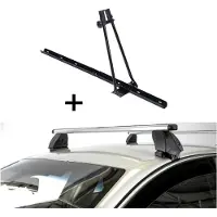 VDP Fahrradträger ORION + Dachträger K1 PRO Aluminium kompatibel mit für Land Rover für Range Rover 2 Sport (L494) (5Türer) ab 14