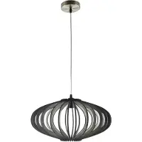 M2OUTLET Pendelleuchte MOOD Ø45CM – Nachhaltiges Holz-Design für warme, moderne Akzente (1-flammig, E27)
