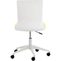 CLP Bürostuhl Apolda I Kunstleder I Stoff I Ergonomischer Schreibtischstuhl I Stuhl mit Kunststoffgestell, Farbe: grün, Material: Stoff