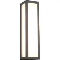 TRIO LED-Außenwandleuchte Fuerte, anthrazit, Aluminium, IP54
