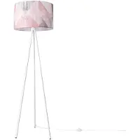 Paco Home Stehlampe "Trina Mero", weiß, H: 148,5cm, Leuchten, Standleuchte Wohnzimmer Schlafzimmer E27 Hell Pastell Vintage, Stehlampe