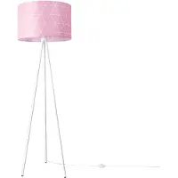 Paco Home Stehlampe "Trina Stella", weiß, H: 148,5cm, Leuchten, Standleuchte Wohnzimmer Schlafzimmer E27 Skandi Pink Grau Blau Deko, Stehlampe
