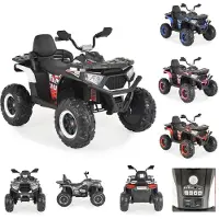 Moni Kinder Elektro-Buggy Cool NEL-007, EVA-Reifen, Scheinwerfer, Musikfunktion