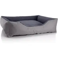 BedDog Hundebett Teddy, Hundesofa aus Cordura und Microfaser-Velours, waschbares