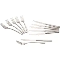 Villeroy & Boch Piemont Steakbesteck 12tlg. Spülmaschinenfest Edelstahl 18/10