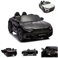 Es-toys Elektro Kinderauto Mercedes SL63 AMG EVA-Reifen Stoßdämpfer lizenziert