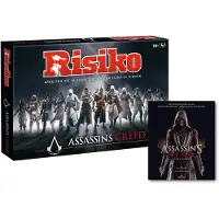 Winning Moves Risiko Assassin's Creed + Buch »In den Animus« Brettspiel Gesellschaftsspiel Spiel