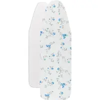 Wenko Bügelbrettbezug Floral Blau 130x50 Bügelbrett Bügeltischbezug Bügelbrett