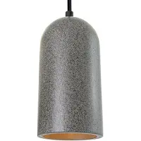 Paco Home Hängelampe, E27, Lampe Für Wohnzimmer Esszimmer Küche, Höhenverstellbar Farbe Beton-Sandstein-Schwarz