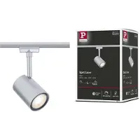 Paulmann URail Schienenspot Luxe, chrom matt, GU10