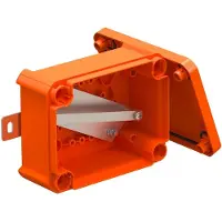 Obo Bettermann OBO 7205780 Kabelabzweigkasten für Funktionserhalt 150x116x67 Polypropylen pastellorange RAL 2003 T100E 0VA