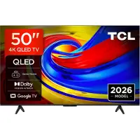 TCL P7L 50P7L, 127 cm (50"), 3840 x 2160 Pixel, QLED, Smart-TV, WLAN, Schwarz