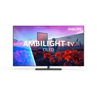 Philips Ambilight 55OLED811/12, 139,7 cm (55"), 3840 x 2160 Pixel, OLED, Smart-TV, WLAN, Grau