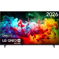 LG QNED 75QNED72B6A, 190,5 cm (75"), 4K Ultra HD, QNED, Smart-TV, Schwarz