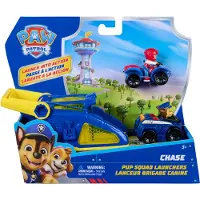 Ryhmä Hau PAW Patrol – Pup Squad Launcher mit Chase und Ryder Fahrzeugen, Auto, 3 Jahr(e), Kunststoff, Mehrfarbig