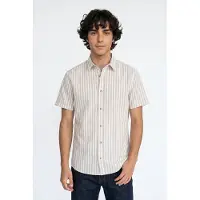 Jack & Jones Kurzarmhemd "JJCHAD OXFORD STRIPE SHIRT SS"