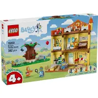 LEGO Bluey: Blueys Haus - Modulares Spielzeug mit Räumen, Garten, 4 Minifiguren und Zubehör - Geschenk zum Geburtstag für Mädchen & Jungen ab 4 Jahren oder Fans der TV-Serie - 11203