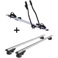 VDP Fahrradträger SAGITTAR + Dachträger VDP004 L kompatibel mit für Mazda Premacy CP 2005-2013