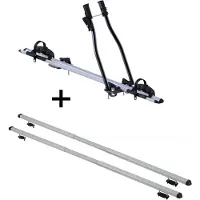 VDP Fahrradträger SAGITTAR + Dachträger RAPID kompatibel mit für Subaru Legacy Kombi (5Türer) 93-98