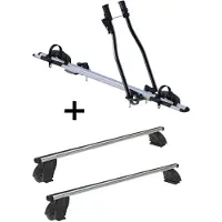 VDP Fahrradträger SAGITTAR + Dachträger K1 PRO Aluminium kompatibel mit für Fiat Multipla I (5Türer) 98-03